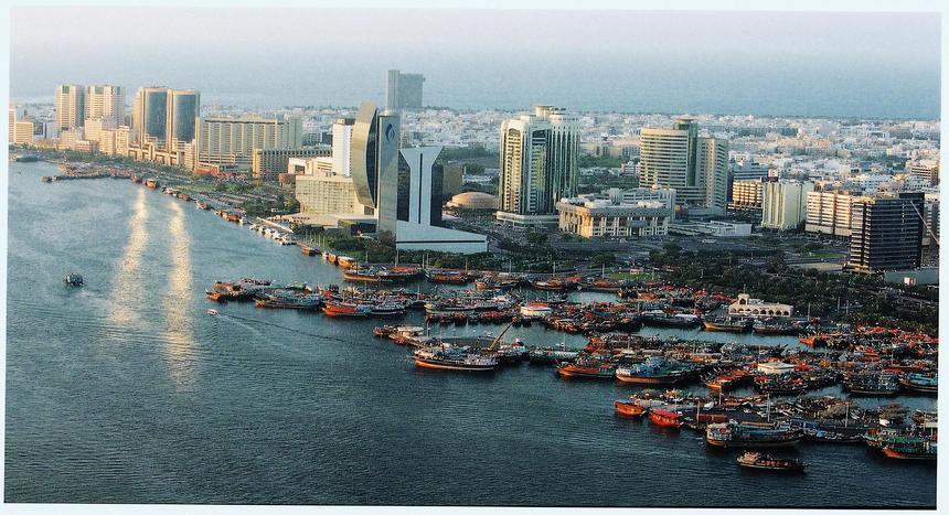 Le port de Dubaï
