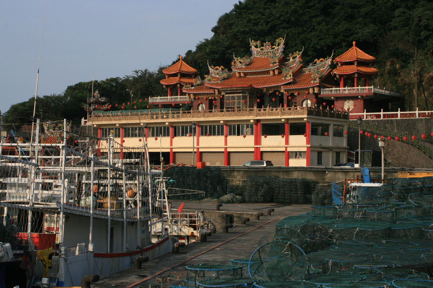 Port de pêche à Taïwan