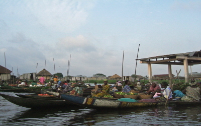 Ganvié,  la Venise africaine