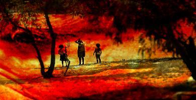 sur les terres aborigènes (photo Freid Lebrun)