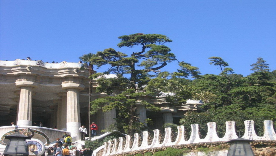 Le Parc Güell de Antony Gaudi(crédit Photo SF.Frossard)