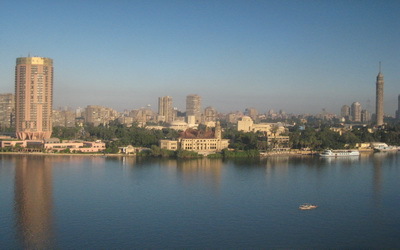 Le Caire vue du Nil