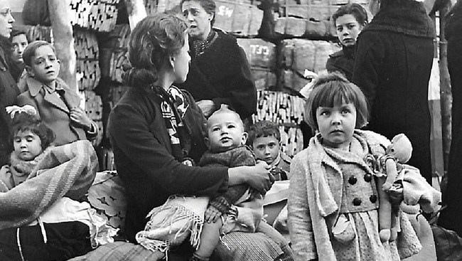 La Retirada vue par le photographe Paul Senn