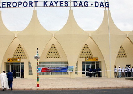 Aeroport Kayes Dag-Dag le jour de l'inauguration