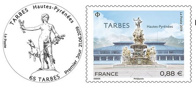 Les timbres voyagent et nous font voyager…