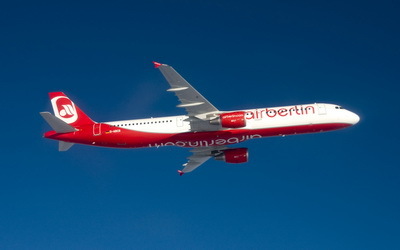 Airbus A 321-200 de la Cie AirBerlin