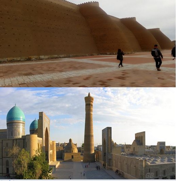 La citadelle d'Ark, l’ensemble Poïkalian,  Medersa Mir-i-Arab. @ FS