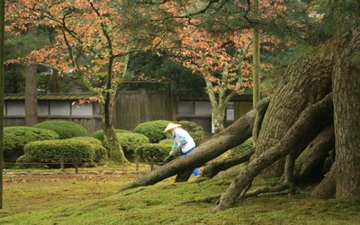 Kenroku-en, ancien « jardin » des Maeda