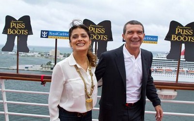 Salma Hayek et Antonio Banderas