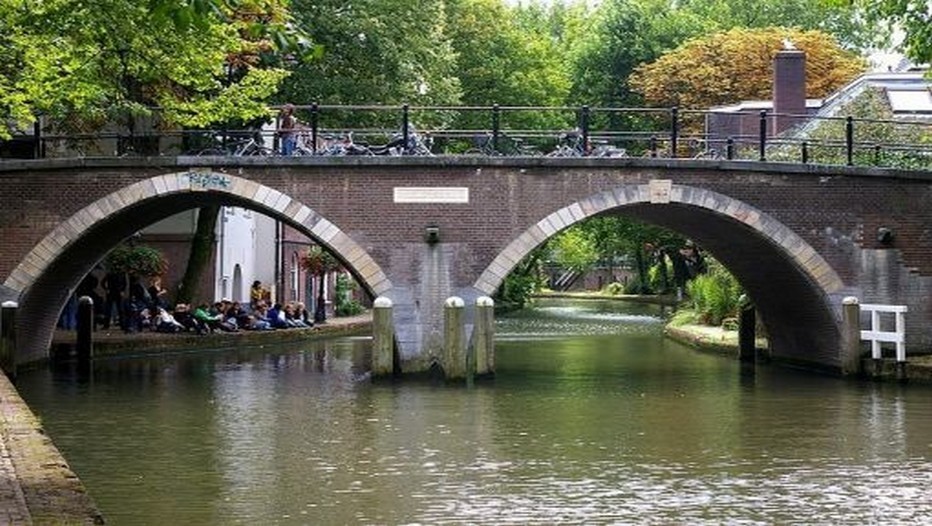 vue sur les canaux d'Utrecht