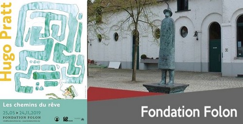 Affiche exposition - @Fondation Folon