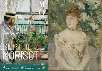 Affiche expo et Berthe Morisot_Jeune Femme en toilette de bal.jCopyright RMN-Grand Palais (Musée d’Orsay)_ Herné Lewandowski Affiche expo et Berthe Morisot_Jeune Femme en toilette de bal.jCopyright RMN-Grand Palais (Musée d’Orsay)_ Herné Lewandowski