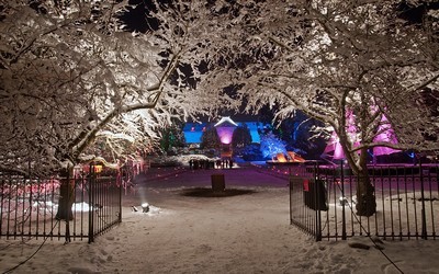 Parc de Wesserling  la nuit