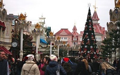 Entrée dans le Parc de Disneyland