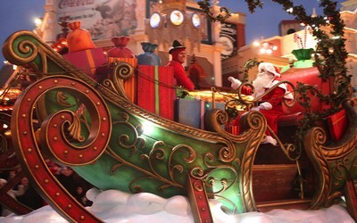 Le père Noël s'invite à Disney