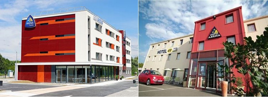 Créée en 1992 Akena, est une franchise hôtelière spécialisée dans la construction et la gestion d’hôtels 2 et 3 étoiles. Ici Akena Gaillac. @ DR Créée en 1992 Akena, est une franchise hôtelière spécialisée dans la construction et la gestion d’hôtels 2 et 3 étoiles. Ici Akena Gaillac. @ DR