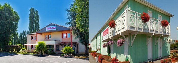 Fasthôtels  - à droite celui de Lille. @ DR Fasthôtels  - à droite celui de Lille. @ DR