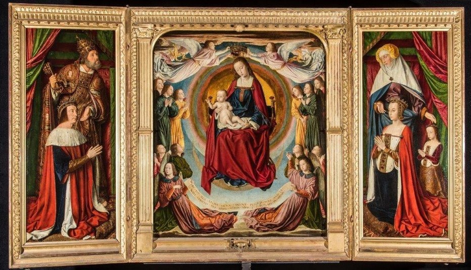 Triptyque du Maître de Moulins@Luc Olivier-CDT Triptyque du Maître de Moulins@Luc Olivier-CDT