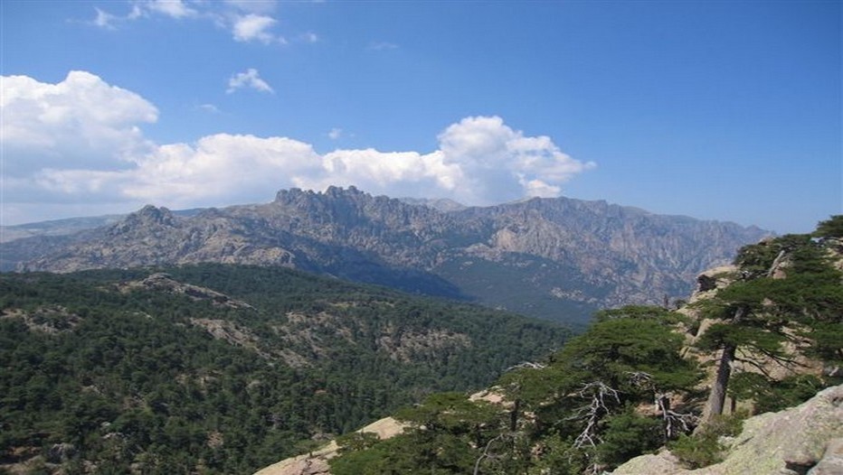 Vue sur la Haute Corse