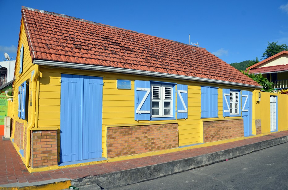 Maison tradtionnelle de la Martinique. @ David Raynal