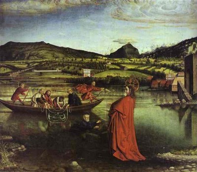 la pêche miraculeuse de Konrad Witz la pêche miraculeuse de Konrad Witz