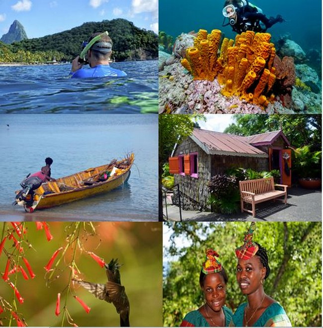 Sainte-Lucie, la perle des Caraïbes