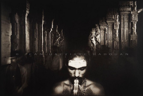 Gomme bichromatée sur papier - Les chemins du Dieu Shiva - Madurai/Tamil Nadu/Inde - © JB Rabouan Gomme bichromatée sur papier - Les chemins du Dieu Shiva - Madurai/Tamil Nadu/Inde - © JB Rabouan