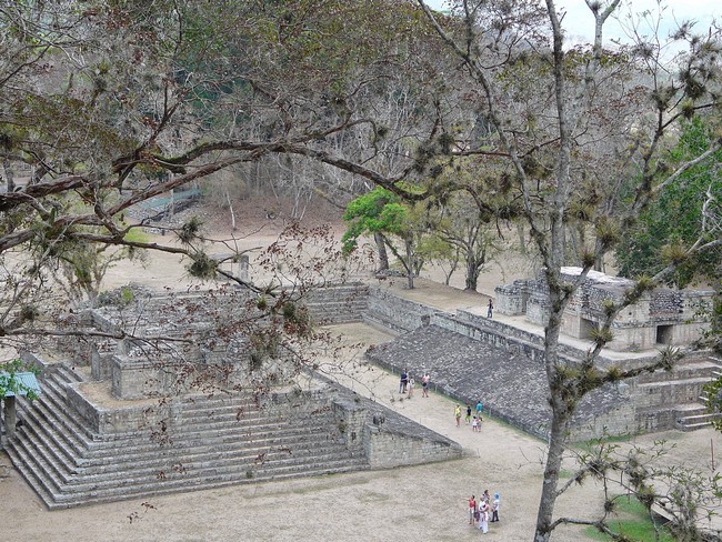 Les pyramides de Copan @ C.G.