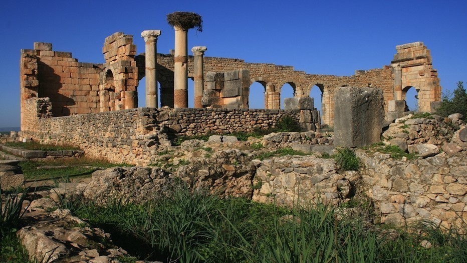 Ruines Romaines de Volubilis près de  Meknès