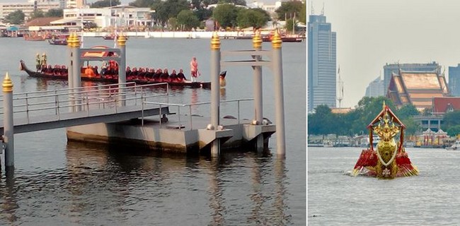 Thaïlande - Plein feux sur les barges royales