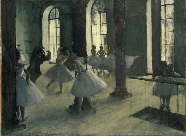 Degas_La répétition au foyer de la danse. @ Musée d'Orsay Paris Degas_La répétition au foyer de la danse. @ Musée d'Orsay Paris