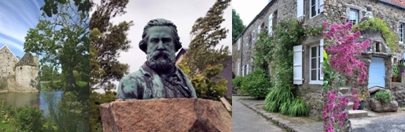 Portrait de Jean-François Millet, sa maison à Gréville