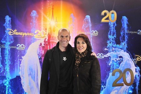 Zinédine Zidane et Salma Hayek pour l'inauguration officielle (Crédit Photo P.Cros)