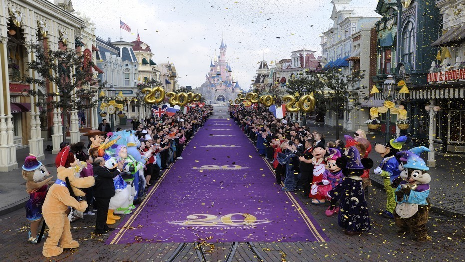 Inauguration des "20 ans" du Parc Euro-Disney à Marne-la-Vallée (France) (Crédit photo Disneyland)