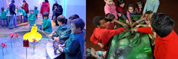 Le coin des expérience pour enfants (photo J.Chabanne)