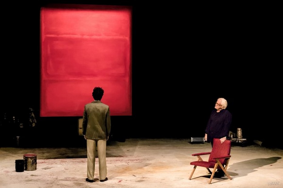 Une pièce " Rouge" de John Logan. Version française de Jean-Marie Besset. Mise en scène de Jérémie Lippmann. Avec Niels Arestrup et Alexis Moncorgé.@ DR Une pièce " Rouge" de John Logan. Version française de Jean-Marie Besset. Mise en scène de Jérémie Lippmann. Avec Niels Arestrup et Alexis Moncorgé.@ DR