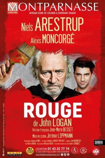 Théâtre - La couleur ROUGE, une joute sur la quête d’un absolu dans l’art Théâtre - La couleur ROUGE, une joute sur la quête d’un absolu dans l’art