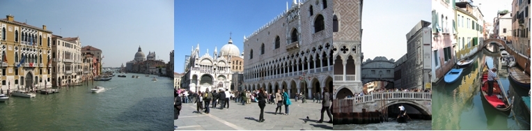 A Venise : Grand Canal, Place Saint-Marc, balade  dans les Canaux