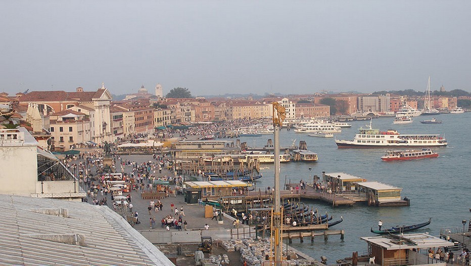 Vue d'ensemble sur Venise