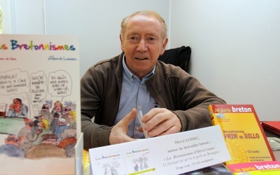 Hervé Lossec au Salon du Livre à Paris