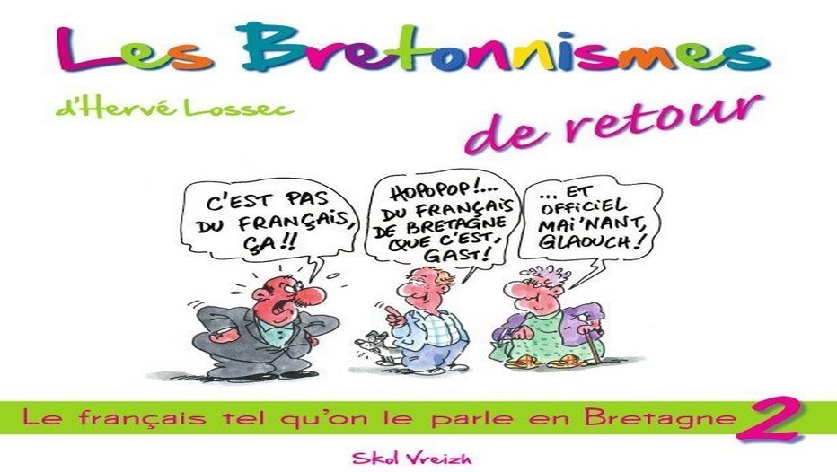 Couverture Tome 2 des "Bretonnismes" livre d'Hervé Lossec