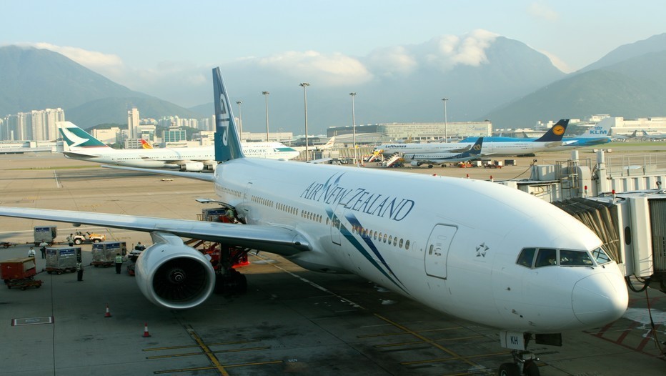 Le B 777-300 relie depuis avril 2011 Auckland à Londres via Los Angeles ©DR
