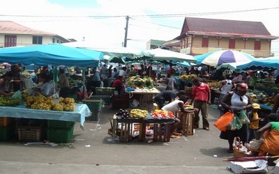 Marché à Saint-Laurent  (Guyane)