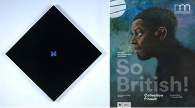 So British Damien Hirst  Dark Soul, Affiche de l'exposition @ Musée des Beaux Arts de Rouen So British Damien Hirst  Dark Soul, Affiche de l'exposition @ Musée des Beaux Arts de Rouen