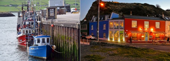 Les charmants petits ports de Dingle et Howth. Crédit photo David Raynal et King Sitric.