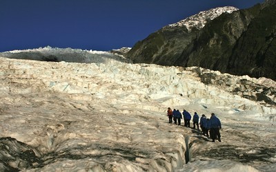 Randonnée sur le glacier Franz Josef
