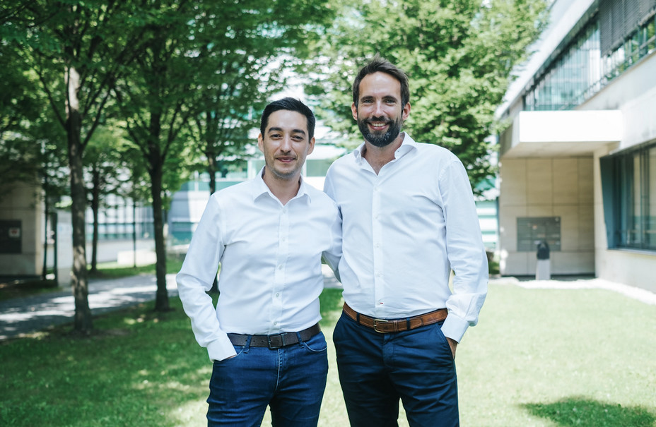 De gauche à droite Cédric Lopez et  Yann Maurer (DG) de Regiondo.@ DR