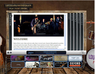 Voyage 2.0 : La Louisiane lance son site 100% musique Voyage 2.0 : La Louisiane lance son site 100% musique