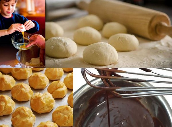 Préparation de la recette "Oeufs pralinés et choux chocolat... @ Pixabay/Lindigomag
