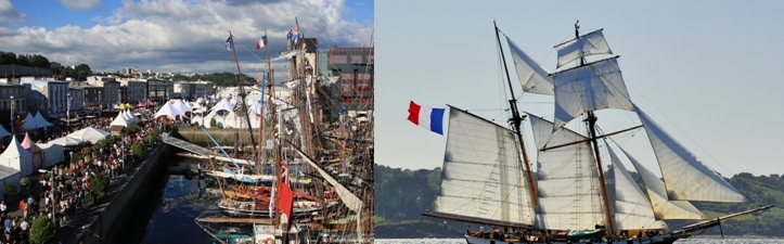 Les Tonnerres de Brest : Le grand rendez-vous de la mer et des voiliers Les Tonnerres de Brest : Le grand rendez-vous de la mer et des voiliers